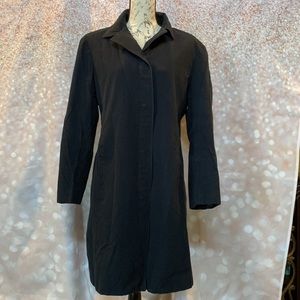 Navy blue Anne Klein rain coat
